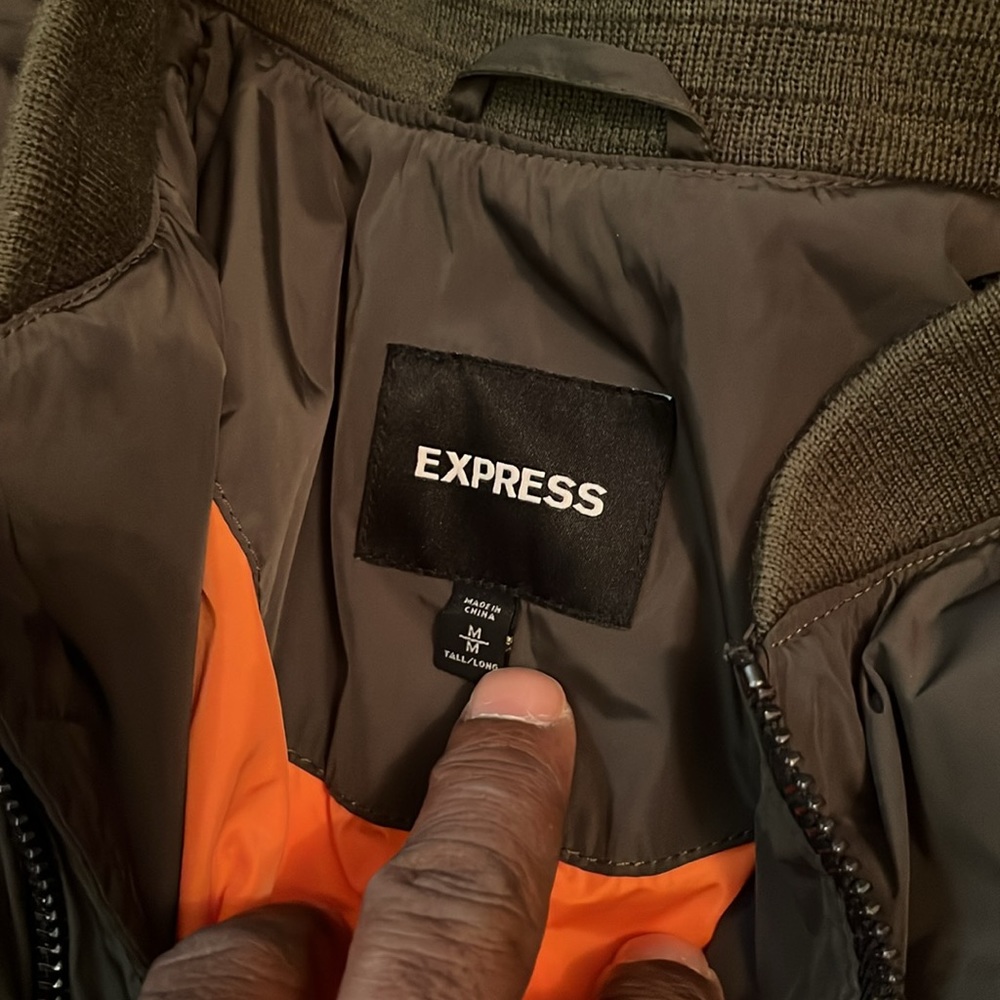 Express Bomber Jacket! Insulated! - image 6